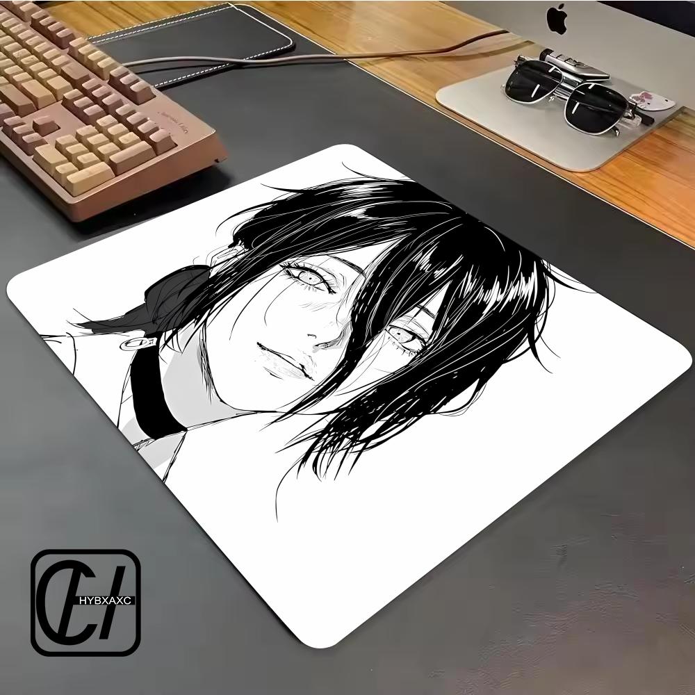 Gaming Accessories Men - แผ่นรองเมาส์ Reze C-Chainsaw Man แผ่นรองเล่นเกม แผ่นรองโต๊ะลายสติทช์