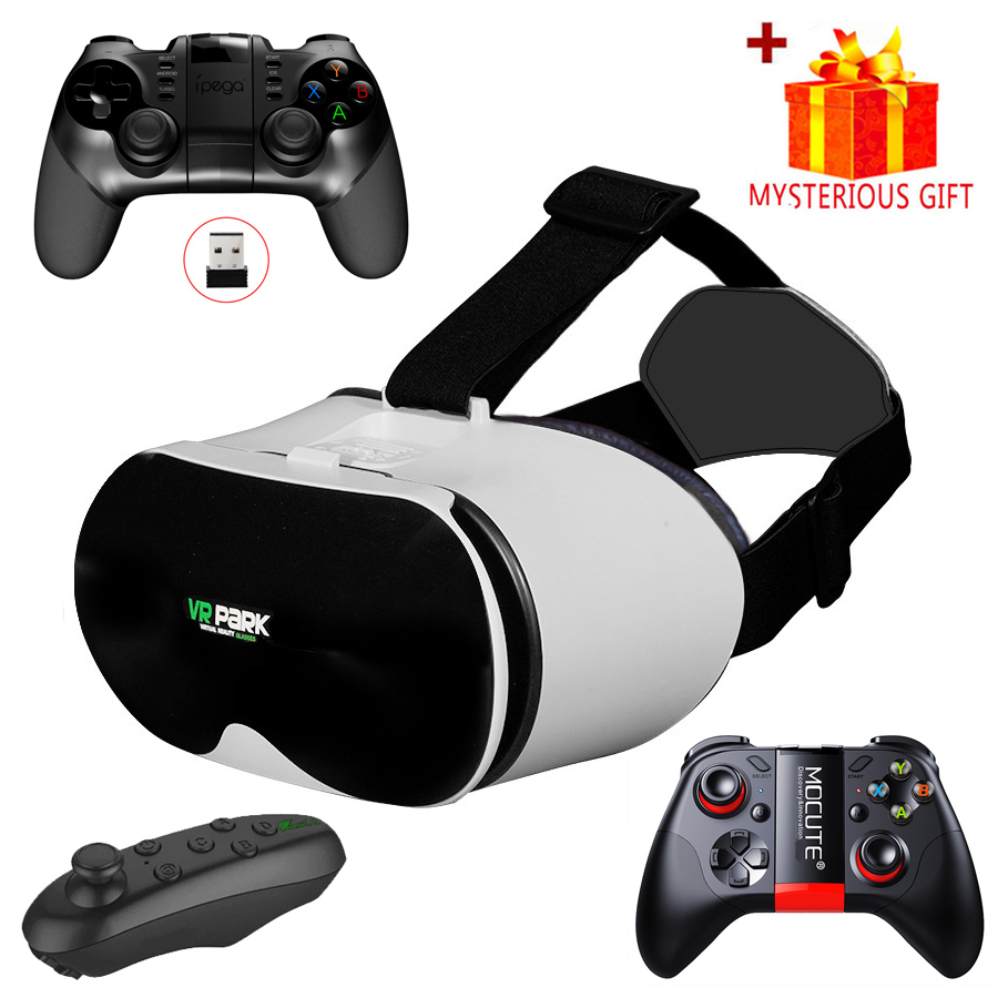 Gaming Accessories Bundle - แว่นตา VR 3 มิติ สำหรับสมาร์ทโฟน ชุดหูฟัง