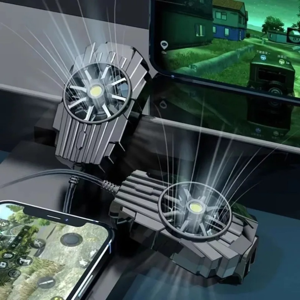 Gaming Accessories For Android - คลิปหนีบหลังแบบพกพา ระบบระบายความร้อนด้วยอากาศขนาดเล็ก สำหรับโทรศัพท์มือถือ iPhone 15 IOS