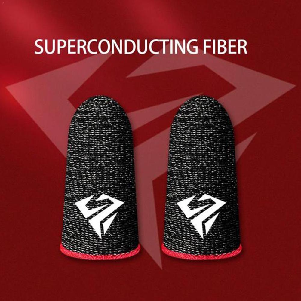 Gaming Accessories Bundle - 2pcs เกมมือถือถุงมือปลายนิ้วสําหรับ PUBG Gamer Sweatproof Anti-SLIP