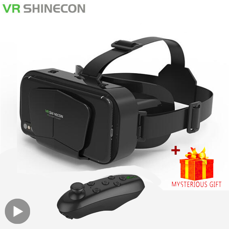 Gaming Accessories For 8 Year Old - แว่นตาเสมือนจริง Shinecon Virtual Reality Viar 3D