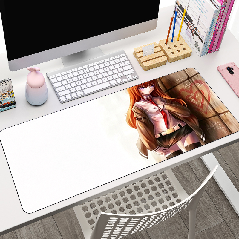 Gaming Accessories For Gaming Laptop - แผ่นรองเมาส์ขนาดใหญ่ อุปกรณ์เกมมิ่งสุดเท่ แผ่นรองคีย์บอร์ด Varmilo ลาย Steins