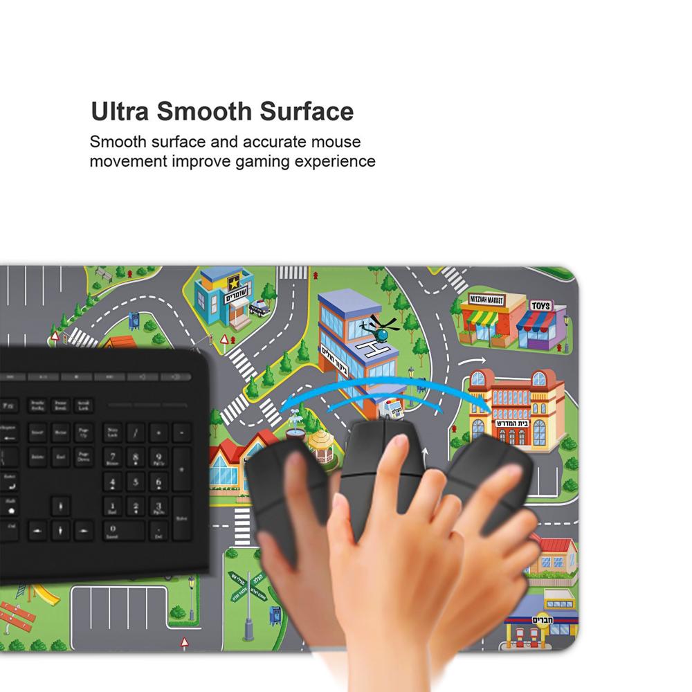 แผ่นรองเมาส์แผ่นรองปูโต๊ะขนาดใ - Gaming Accessories Pc Setup บทวิจารณ์และราคา