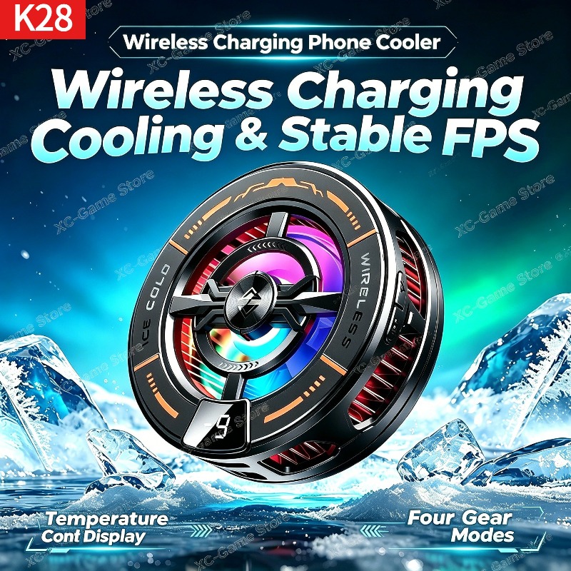 K28 ตัวทำความเย็นโทรศัพท์แบบแม - Gaming Accessories For Android บทวิจารณ์และราคา