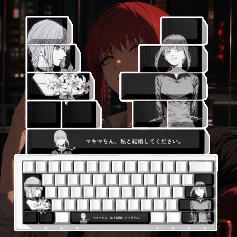 คีย์แคปธีมอนิเมะ Chainsaw Man  - Gaming Accessories Men บทวิจารณ์และราคา