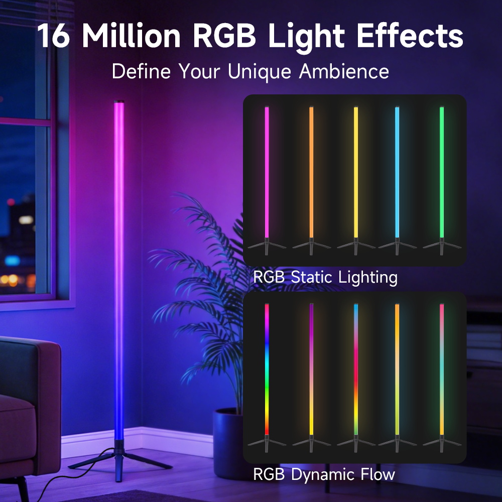โคมไฟตั้งพื้น LED อัจฉริยะ RGB - Gaming Accessories Led บทวิจารณ์และราคา