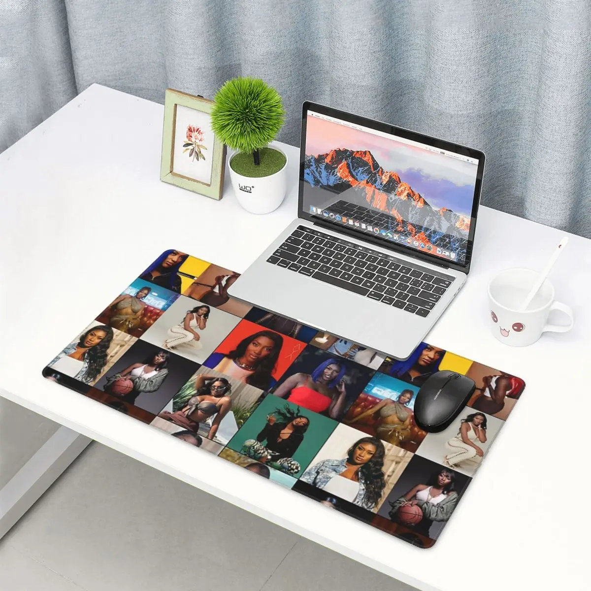 แผ่นรองเมาส์ขนาดใหญ่อายะ นากาม - Gaming Accessories Photo บทวิจารณ์และราคา