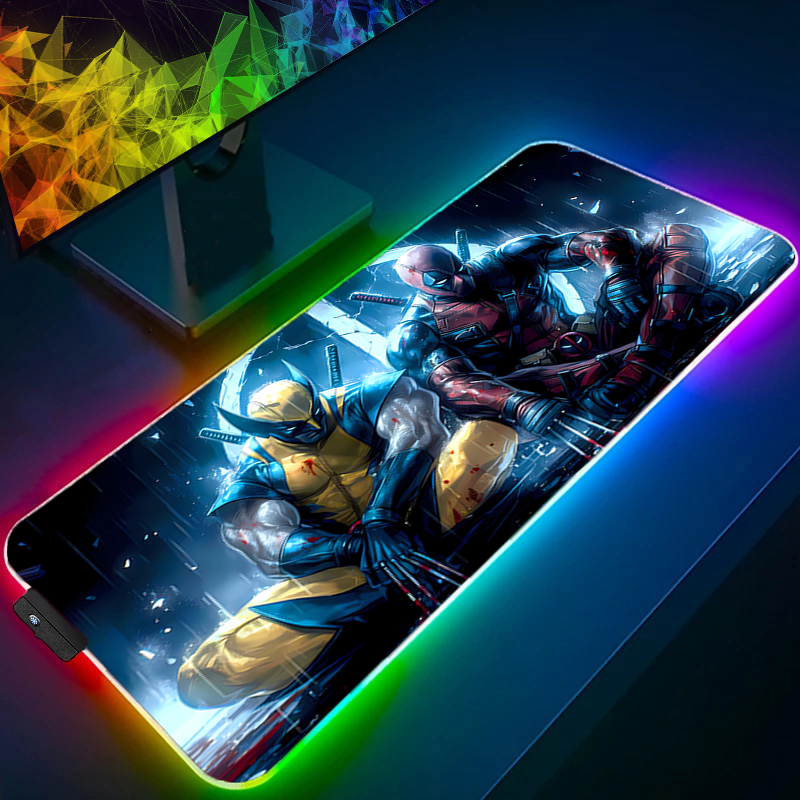 แผ่นรองเมาส์ LED สำหรับเล่นเกม - Gaming Accessories Desktop บทวิจารณ์และราคา