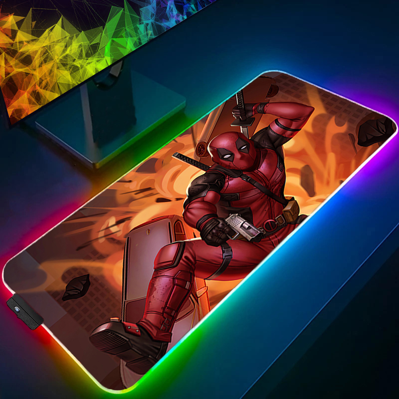 แผ่นรองเมาส์ LED สำหรับเล่นเกม - Gaming Accessories Desktop บทวิจารณ์และราคา