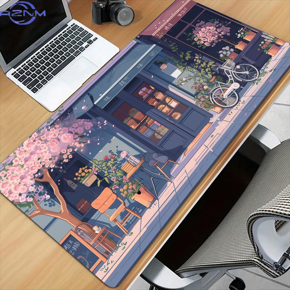 แผ่นรองเมาส์ขนาดใหญ่ลายร้านขนม - Gaming Accessories Shop บทวิจารณ์และราคา