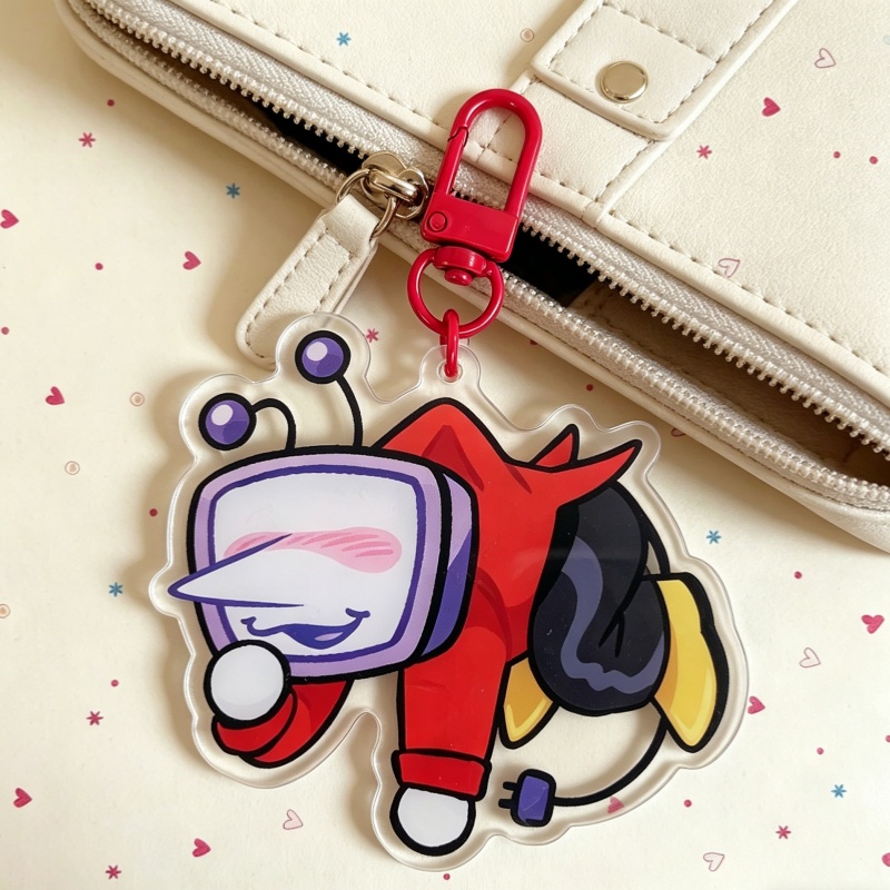 พวงกุญแจอะคริลิคสแปมตันน่ารัก, - Gaming Accessories Girly บทวิจารณ์และราคา