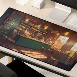 Kawaii อะนิเมะโต๊ะร้านกาแฟ Art - Gaming Accessories Shop บทวิจารณ์และราคา
