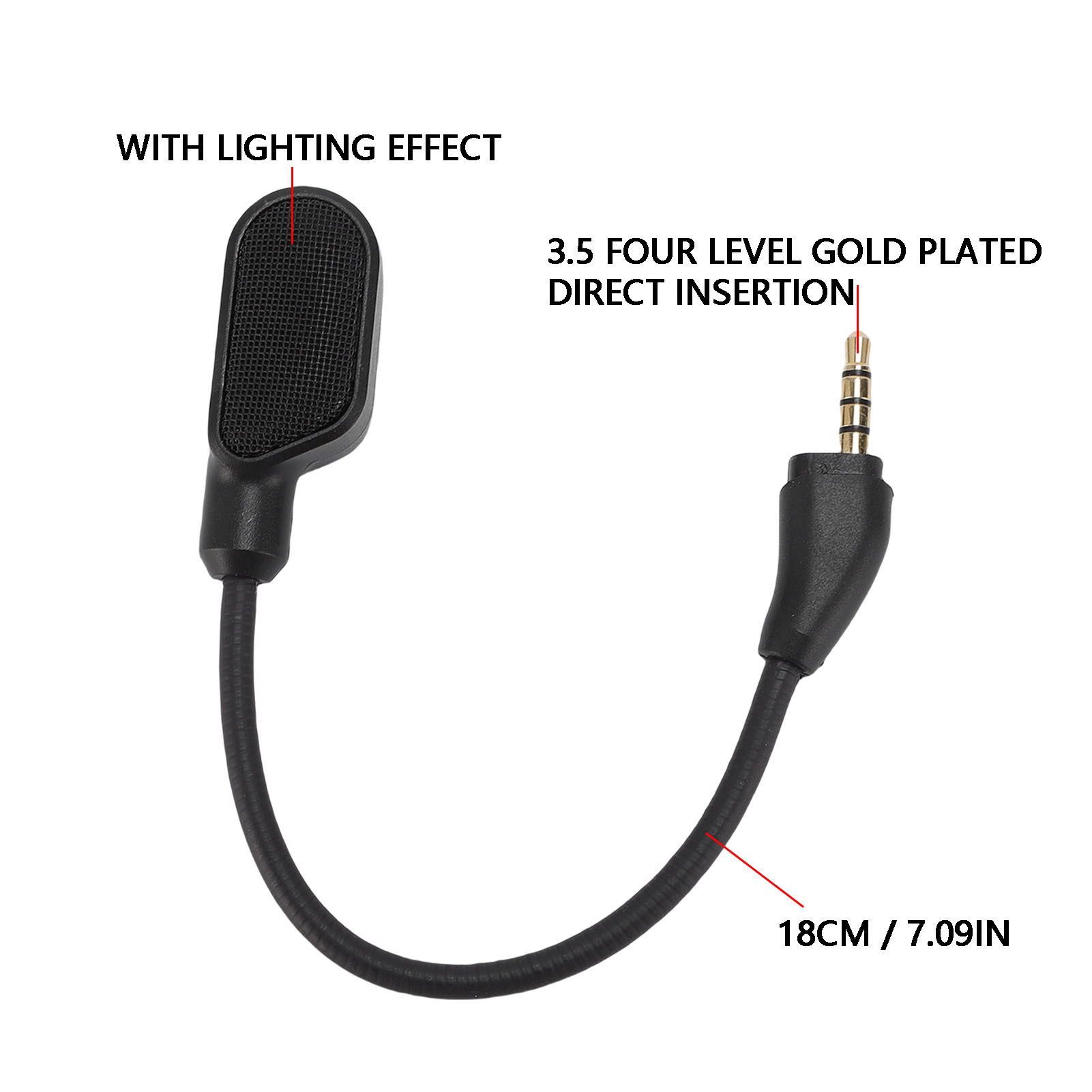 ไมโครโฟนสำหรับเล่นเกมแบบเปลี่ย - Gaming Accessories Led บทวิจารณ์และราคา