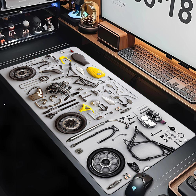 แผนภาพการถอดประกอบ แผ่นรองเมาส - Gaming Accessories For Gaming Laptop บทวิจารณ์และราคา
