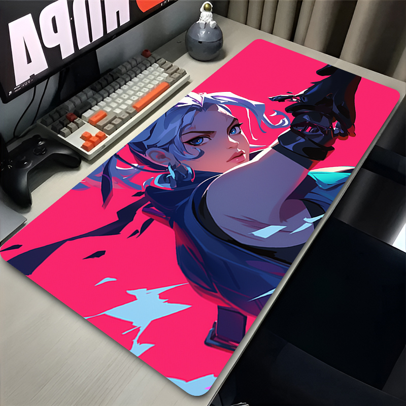 แผ่นรองเมาส์เกม Valorant Jett  - Gaming Accessories Desktop บทวิจารณ์และราคา