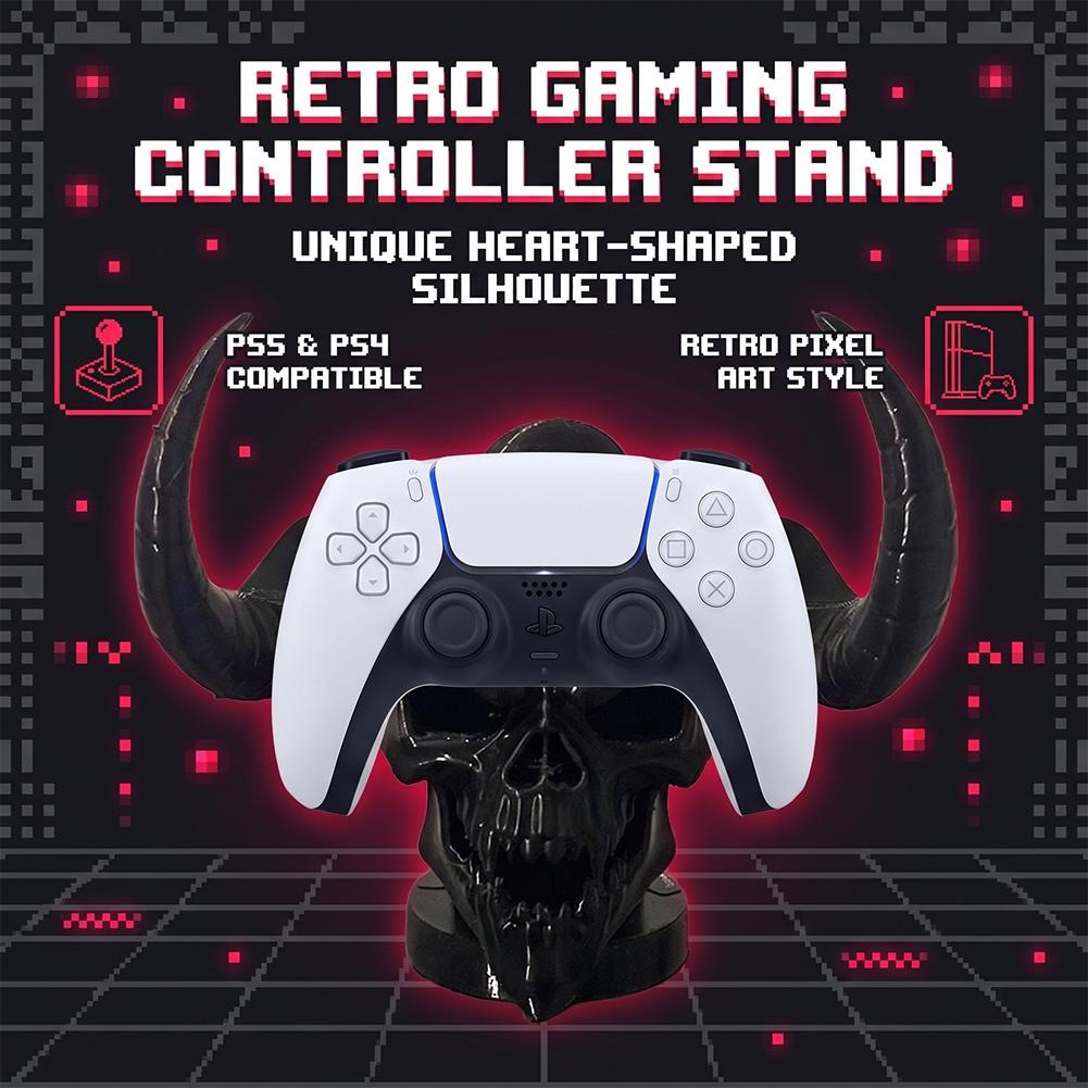 ที่วางจอยเกมรูปหัวกะโหลกปีศาจส - Gaming Accessories Organizer บทวิจารณ์และราคา