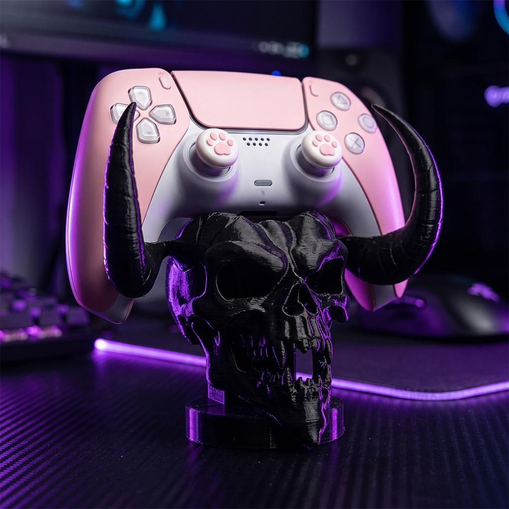 ที่วางจอยเกมรูปหัวกะโหลกปีศาจส - Gaming Accessories Organizer บทวิจารณ์และราคา