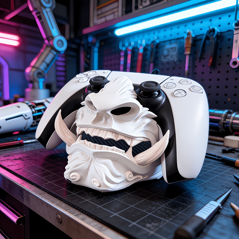 แท่นวางคอนโทรลเลอร์ PS5 ลายหน้ - Gaming Accessories Organizer บทวิจารณ์และราคา