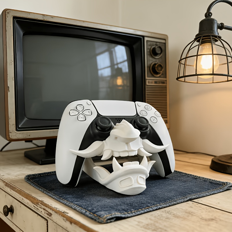 แท่นวางคอนโทรลเลอร์ PS5 ลายหน้ - Gaming Accessories Organizer บทวิจารณ์และราคา