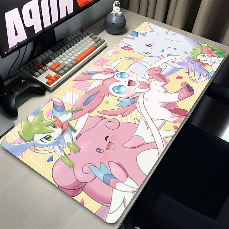 แผ่นรองเมาส์สีชมพูขนาดใหญ่ XXL - Gaming Accessories Girly บทวิจารณ์และราคา
