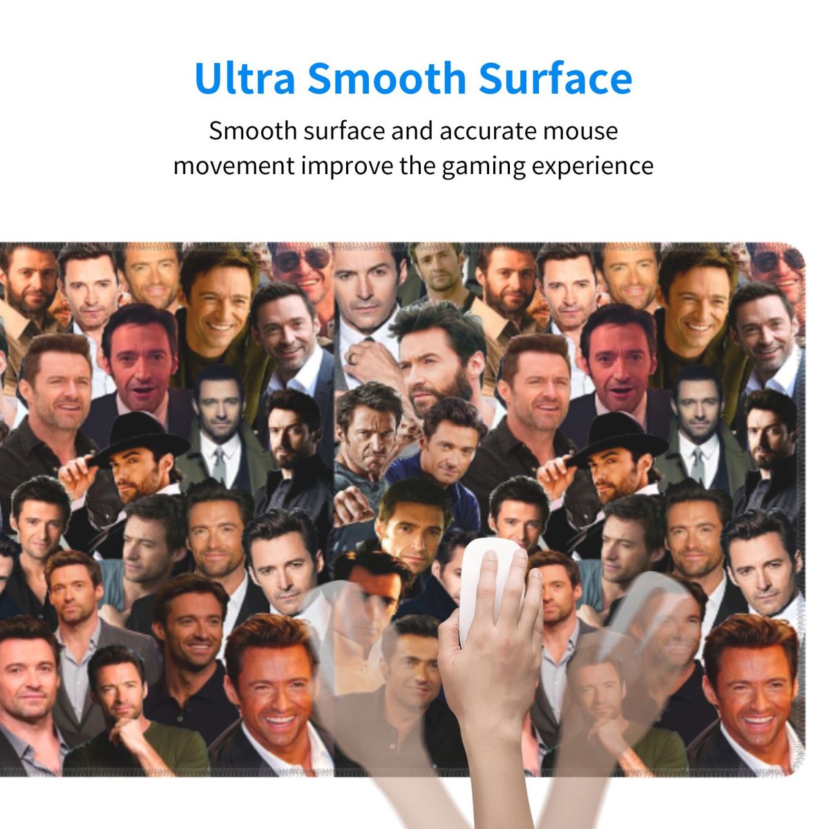 แผ่นรองเมาส์ขนาดใหญ่ลายภาพฮิวจ - Gaming Accessories Photo บทวิจารณ์และราคา