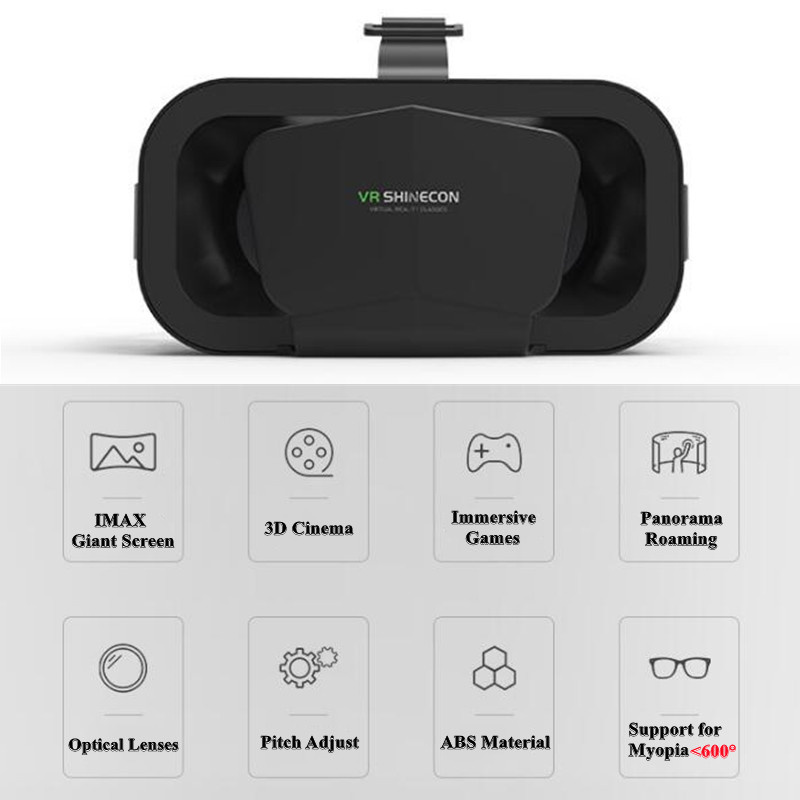 แว่นตาเสมือนจริง Shinecon Virt - Gaming Accessories For 8 Year Old บทวิจารณ์และราคา