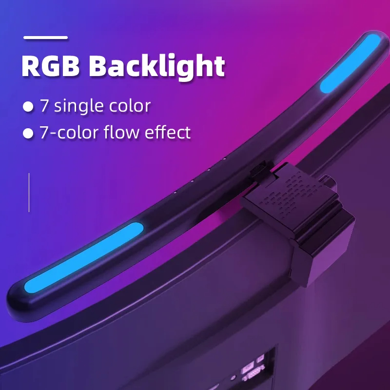 โคมไฟหน้าจอแอลอีดีโค้ง USB RGB - Gaming Accessories Led บทวิจารณ์และราคา